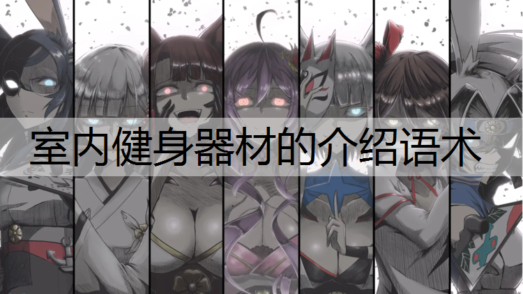 室内健身器材的介绍语术