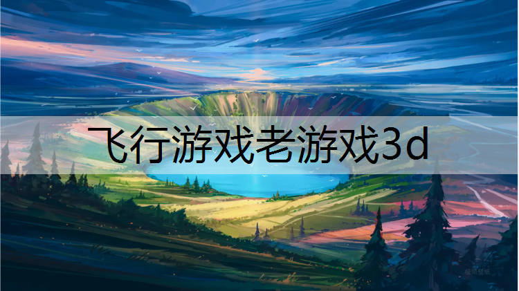 飞行游戏老游戏3d