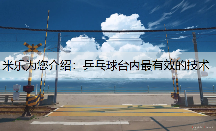 米乐为您介绍：乒乓球台内最有效的技术