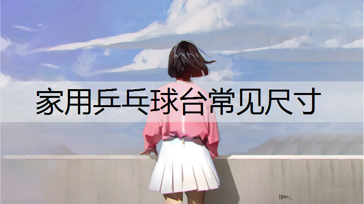 <strong>家用乒乓球台常见尺寸</strong>