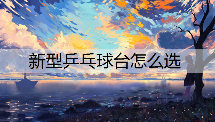 新型乒乓球台怎么选